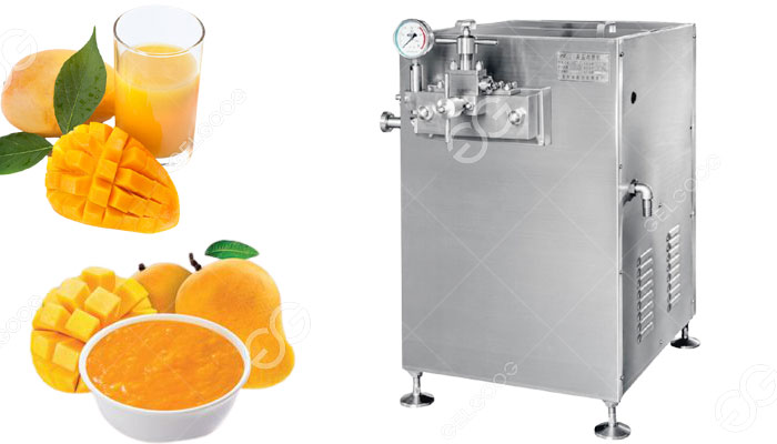 mango juice homogennizer