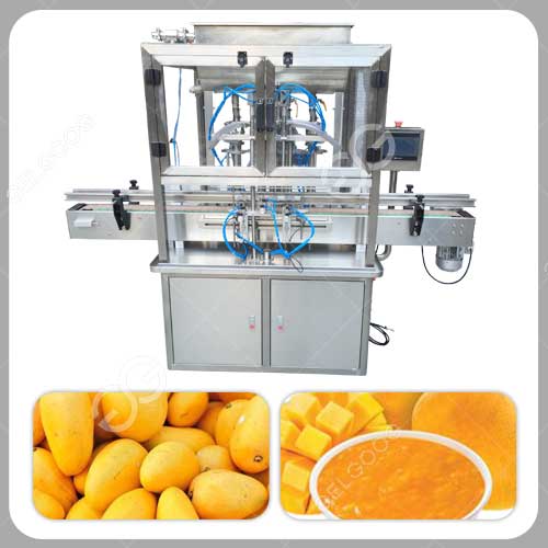 mango pulp filling machine
