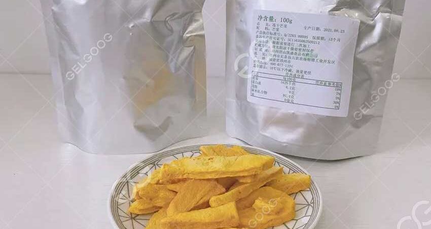 freeze dried mango