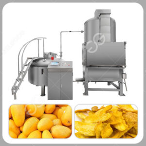 mango chips vacuum frying machine